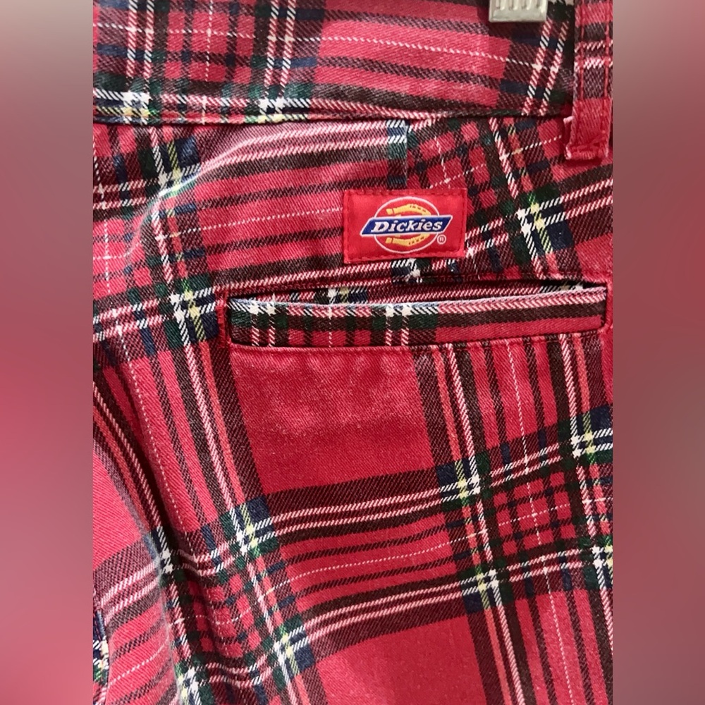 DICKIES GIRL Low Rise Plaid Pants + Lunchbox - Picture 5 of 11